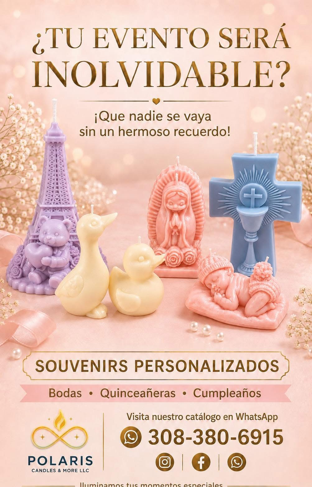 Souvenirs personalizados en figuras decorativas